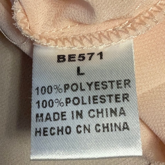 Papermoon Sheer Blouse - Soft Pink - Picture 6 of 7